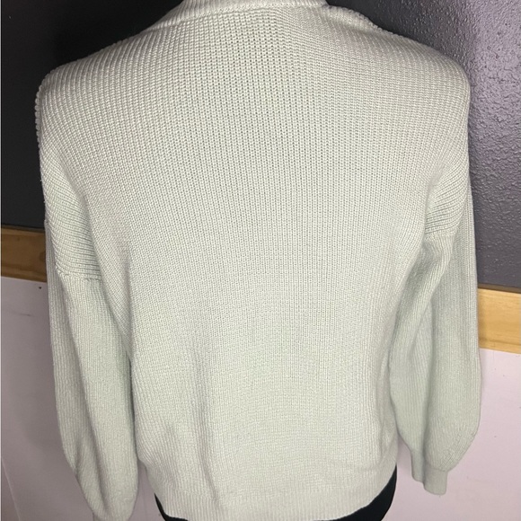 Loft mint green sweater size medium - Picture 4 of 5